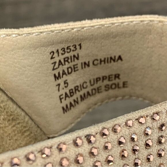 Zigi Soho~Women’s~”Zarin”~ Tan Wedge Sandal~Size 7.5 - Picture 9 of 9